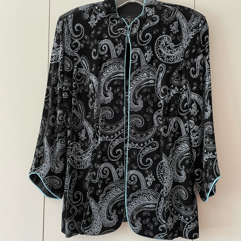 2-piece evening shell and jacket